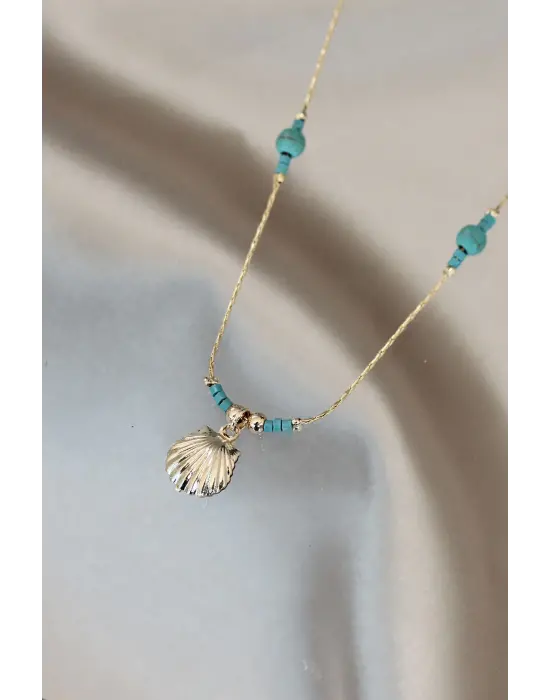 Yeni Sezon İstiridye Detaylı Kolye