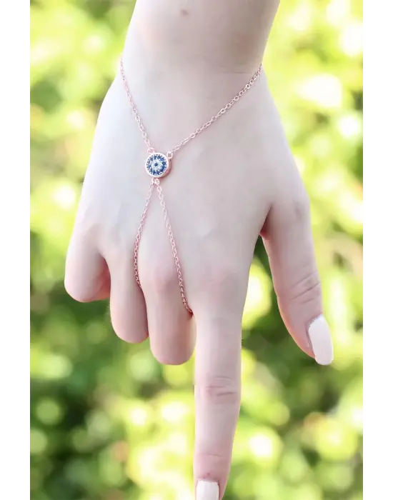 Zirkon Taşlı Şahmeran Bileklik