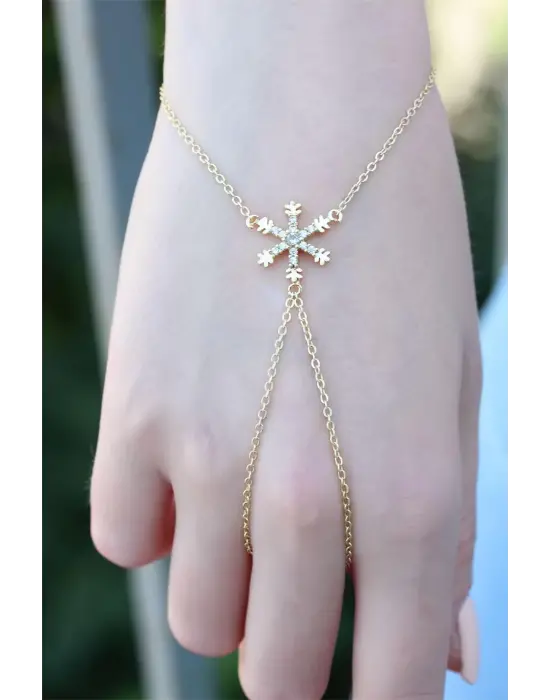 Zirkon Taşlı Şahmeran Bileklik