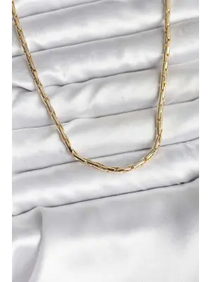 14K Gold Renk Kaplama Model CM Kadın Kolye