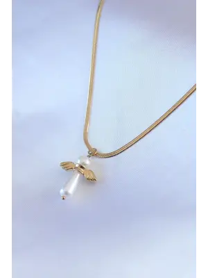  Altın  İtalyan Zincir Model Piyon Figür  Çelik Kolye