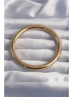 316L Çelik Gold Renk Kalın Bileklik