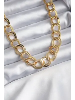 Altın Samanyolu Model Çelik Kolye