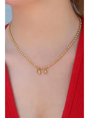  Altın  Top Zincir Model  Koyle