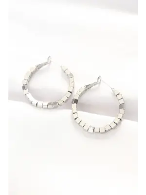   Gümüş Halka Küpe