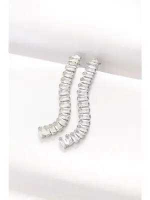   Gümüş Su Yolu Küpe