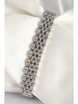 316L Çelik Gümüş Renk Zincir Model Erkek Bileklik