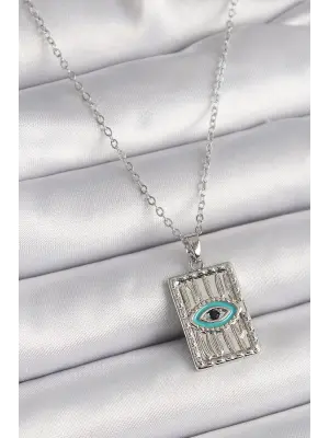  Gümüş  Zirkon Taşlı Göz İşleme Detaylı Plaka Model  Küpe