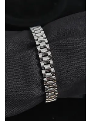 316L Çelik Kordon Model Gümüş Renk Erkek Bileklik