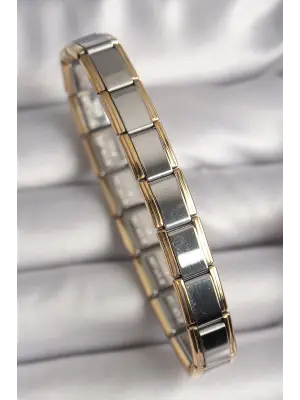 316L Çelik Mix Renk Yazısız Nomination Bileklik