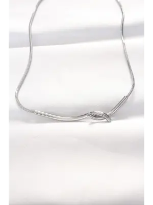  Silver  Çelik Kolye