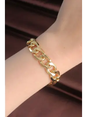 316L Çelik Vip Seri Gold Renk Gurmet Model Bileklik