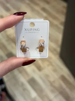 Xuping Marka Çelik Küpe Xoxo