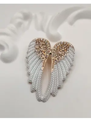 Melek Kanadı Şeklinde Kadın Broş İğnesi