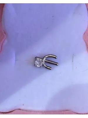 3 Lü Yaba Model Kaktüs Figür Gümüş Tragus