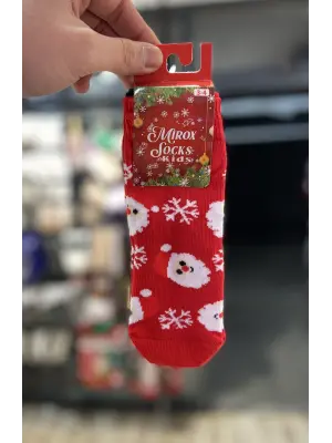 3 Adet Çocuk Yılbaşı Çorabı | 1-4 Yaş Kız, Erkek