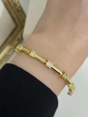 Özel Seri 14K Altın Kaplama Xuping Kadın Bileklik