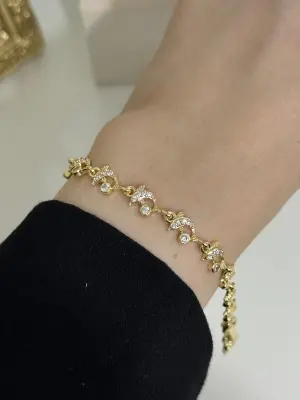 Çoklu Balık Motifli Kadın Bileklik Kararmaz Stainless Steel