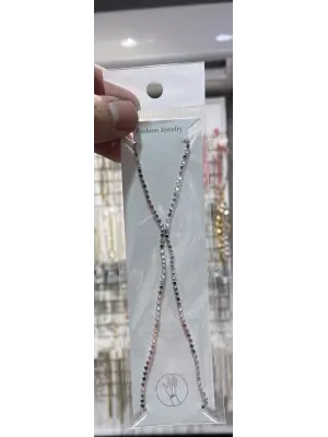 Gümüş Renk Dorika Zincir Topçuk Çelik Şahmeran Bilekliği