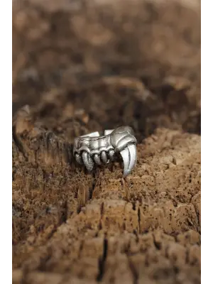 Ayarlanabilir Diş Tasarımlı Erkek Yüzük