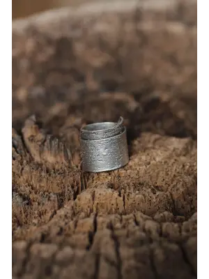 Ayarlanabilir Levha Tasarımlı Erkek Yüzük