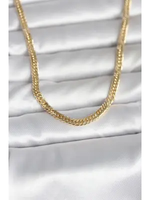 CM 14K Gold Renk Zincir Model 45 cm Kadın Kolye