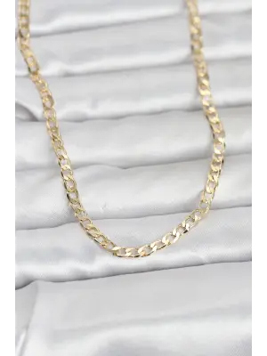 CM 14K Gold Renk Zincir Model 60 cm Kadın Kolye