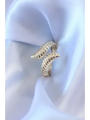 Gold Renk Kadın Yüzük