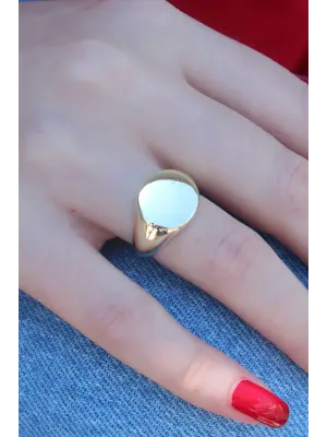 Gold Renk Kadın Yüzük