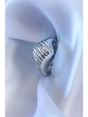 Gümüş Renk Kadın Yüzük