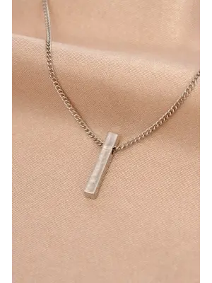 Gümüş Renk Metal Kolye