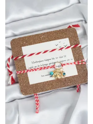 Marteniçka Bileklik 2li Kırlangıç ve Nazarlı Model
