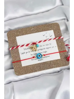 Marteniçka Bileklik 2li Nazar ve Kırlangıç Model
