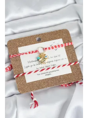Marteniçka Bileklik 2li Nazar ve Yıldız Model