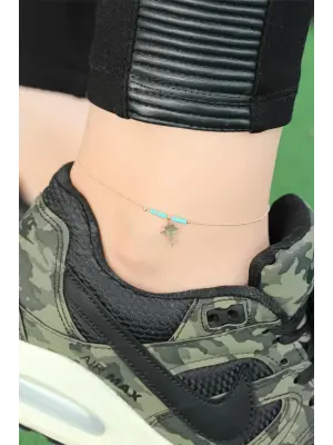 Metal Kutup Yıldızı Figür Tasarımlı Zincirli Hal Hal