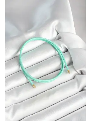 Mıknatıslı Turkuaz Renk Sarmal Kadın Bileklik