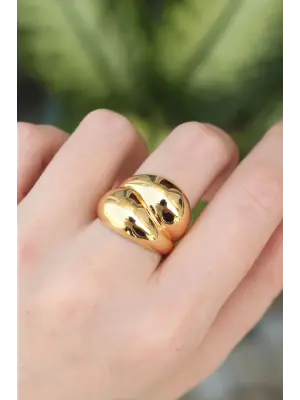  Altın Ayarlanabilir Damla Yüzük