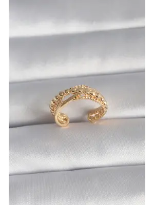  Altın Çelik Yüzük