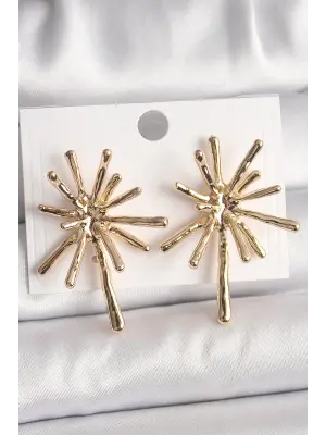  Altın Kemik Model Çelik Küpe