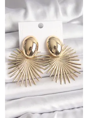  Altın Kemik Model Çelik Küpe