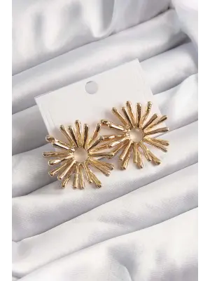  Altın Kemik Model Küpe