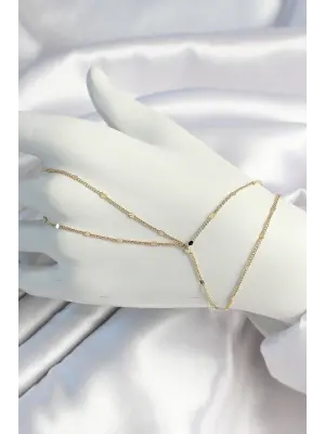 Pirinç Gold Renk Parçalı Ezme Şahmeran