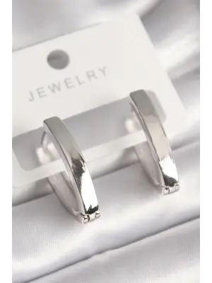  Gümüş Çelik Küpe