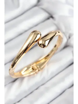 Pirinç Sarmal Model Gold Renk Kadın Kelepçe