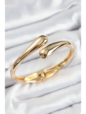 Pirinç Sarmal Model Gold Renk Kadın Kelepçe