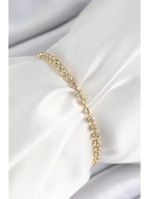 Xuping Pirinç Dorika Model Gold Renk Kadın Bileklik