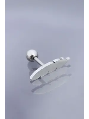 Yaprak Model 316L Cerrahi Çelik Piercing
