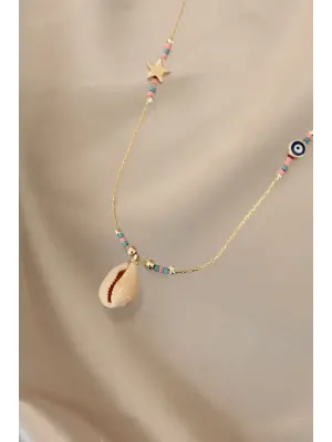 Yeni Sezon Deniz Kabuğu Detaylı Kolye