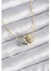  Altın  2li Mix  Figür Vintage  Çelik Kolye