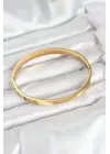 316L Çelik Gold Renk 65 mm Kadın Kelepçe Bileklik